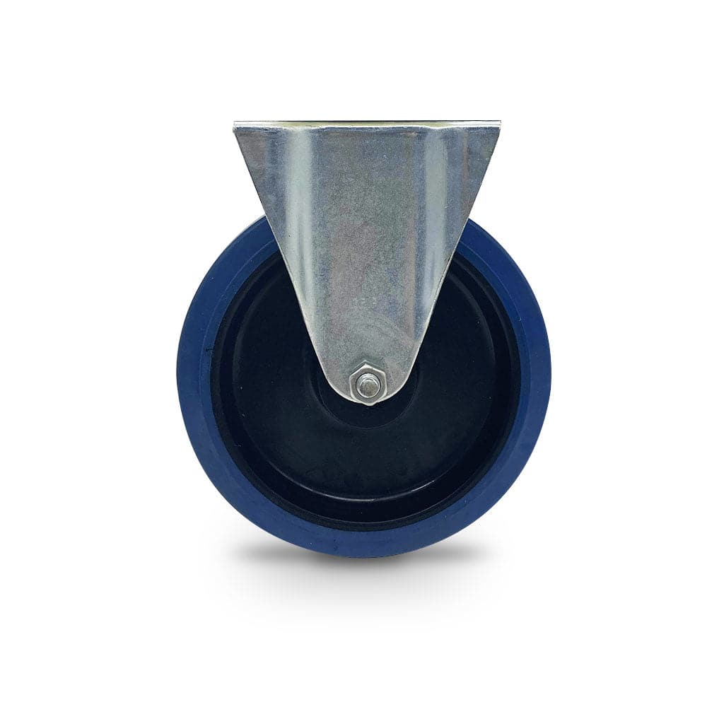 Grip Grip 42067 200mm 280kg Blue Elastic Rubber Fixed Castor