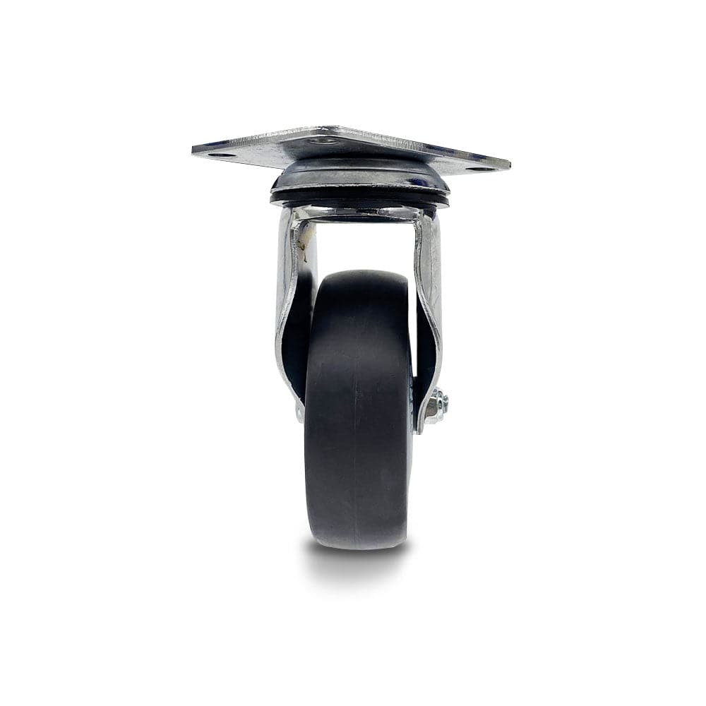 Grip Grip 42074 100mm 130kg Chrome Plated Grey TPR Swivel Castor