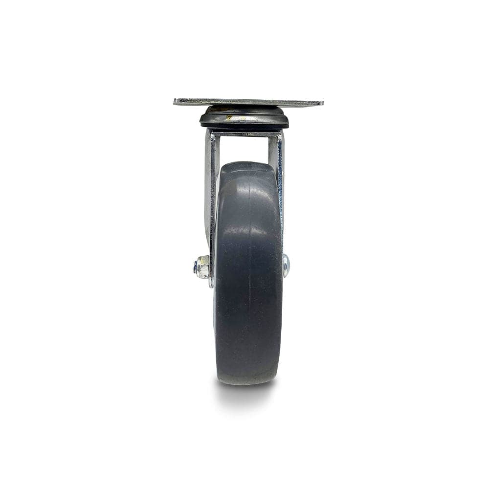 Grip Grip 42076 125mm 150kg Chrome Plated Grey TPR Swivel Castor