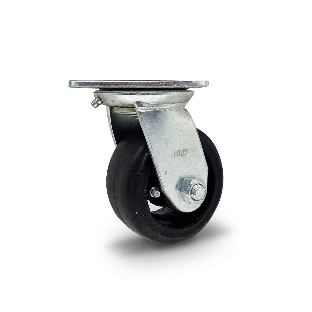 Grip Grip 42079 100mm 150kg Rubber Moulded Cast Iron Swivel Castor