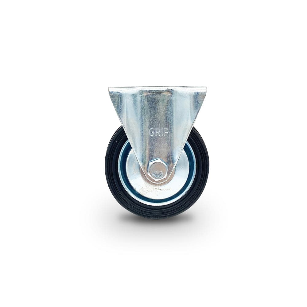 Grip Grip 43017 75mm 50kg Rubber Moulded Steel Core Fixed Castor
