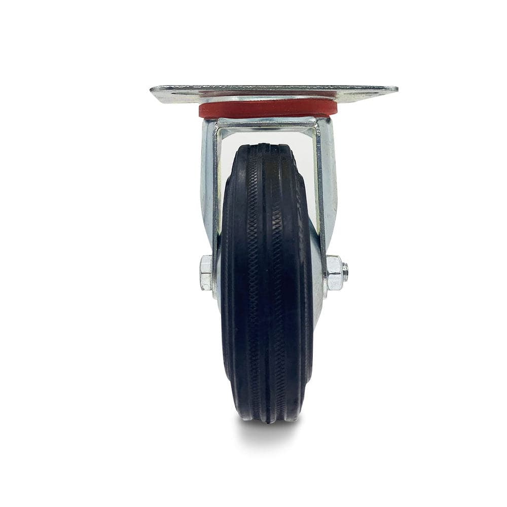Grip Grip 43023 100mm 70kg Rubber Moulded Steel Core Swivel Castor