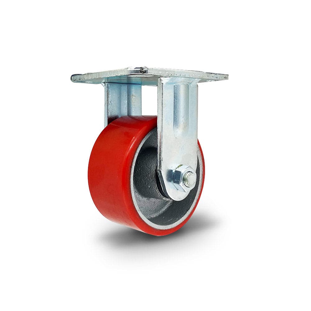 Grip Grip 43037 100mm 230kg Poly Moulded Cast Iron Fixed Castor