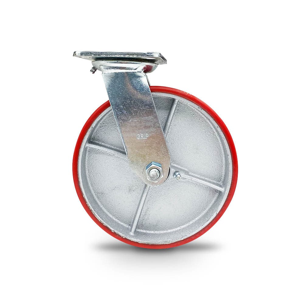 Grip Grip 43040 200mm 460kg Poly Moulded Cast Iron Swivel Castor